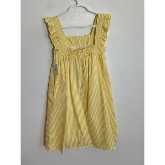 LULU BEBE YELLOW SLEEVELESS DRESS‎ NWT size 6 - Picture 5 of 5